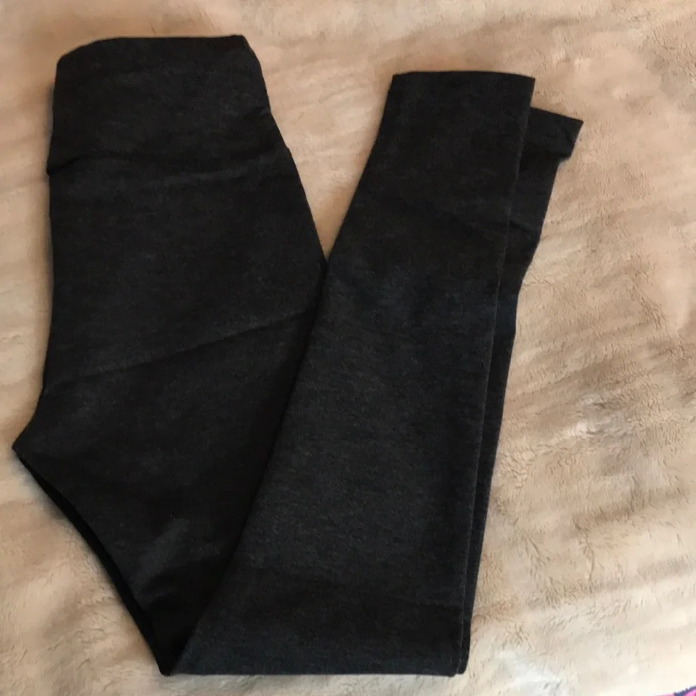 NWT INC Dark Gray High-Waisted Leggings SZ XS